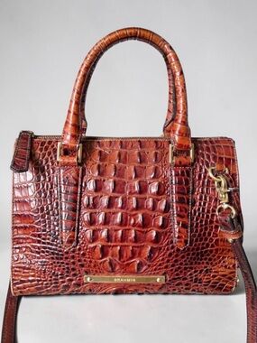 Brahmin Anywhere Convertible Handbag - Pecan Melbourne